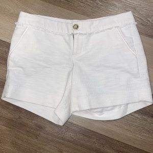 Sold White Lilly Pulitzer short size 2